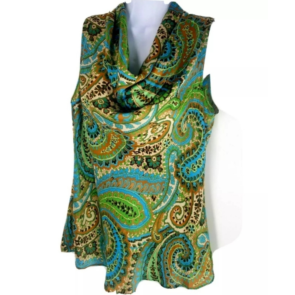 Banana Republic top Sz S polyester ,cute cowl neck